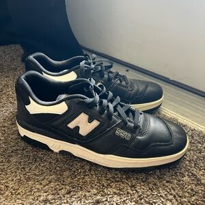 Mens new balance 550 black and white size US 11